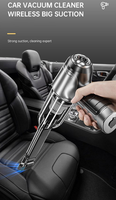 Car Mounted Mini Wireless Vacuum Cleaner for Both Dry And Wet Use, High-Power Portable High Suction  - Brushless Motor_3