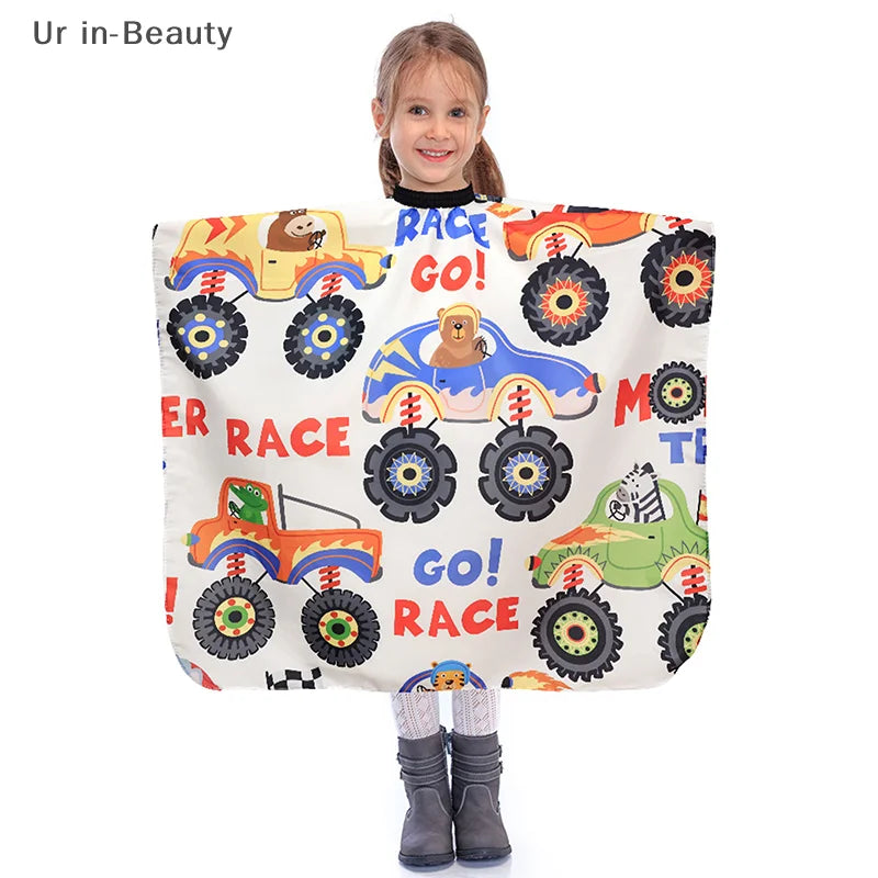 Kids Cartoon Car Haircut Hairdresser