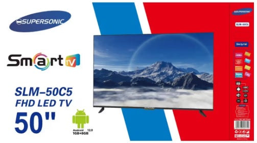 Supersonic SLM-50C5 50″ Full HD SMART LED TV